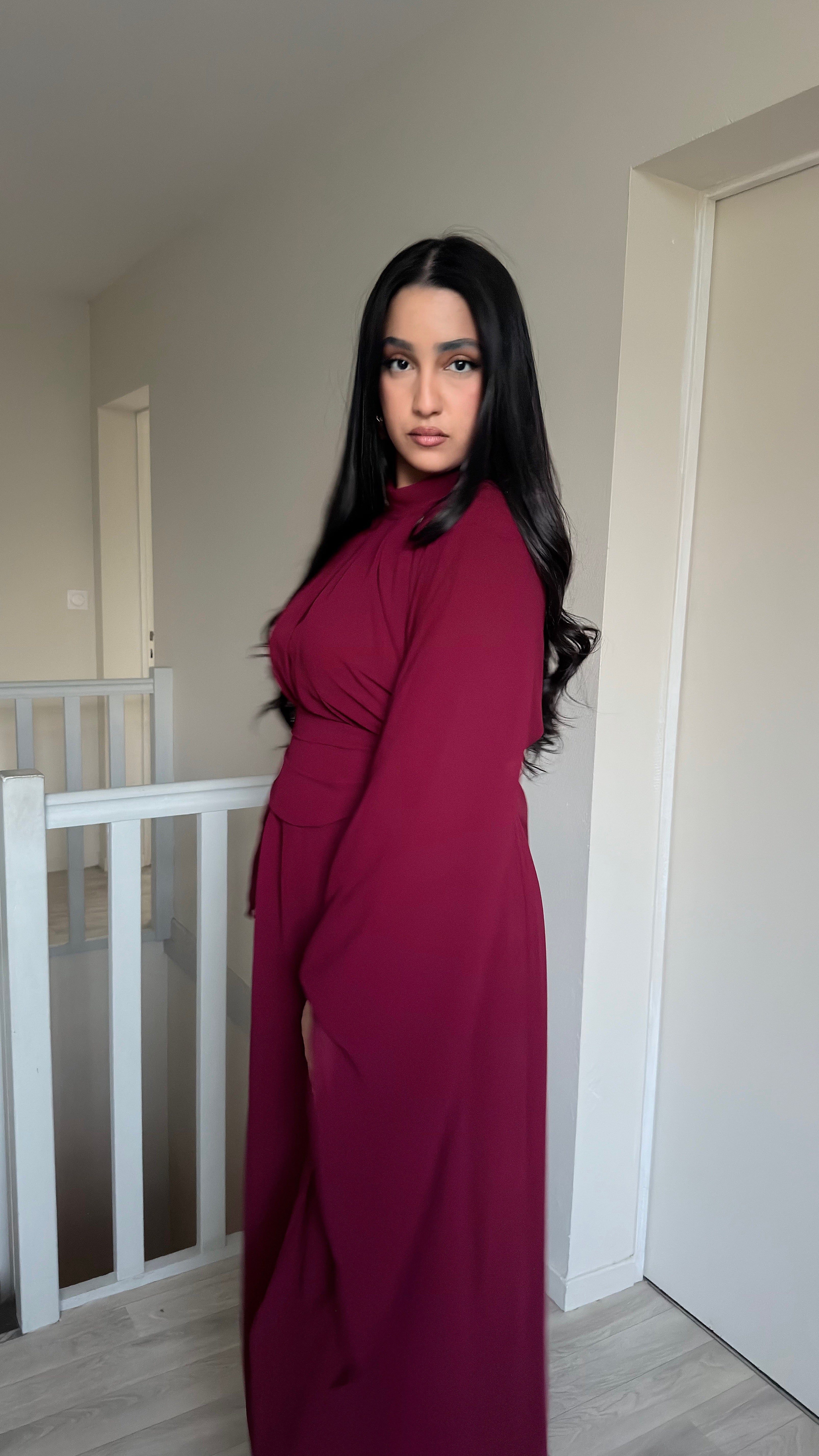 Robe Ymani Bordeaux