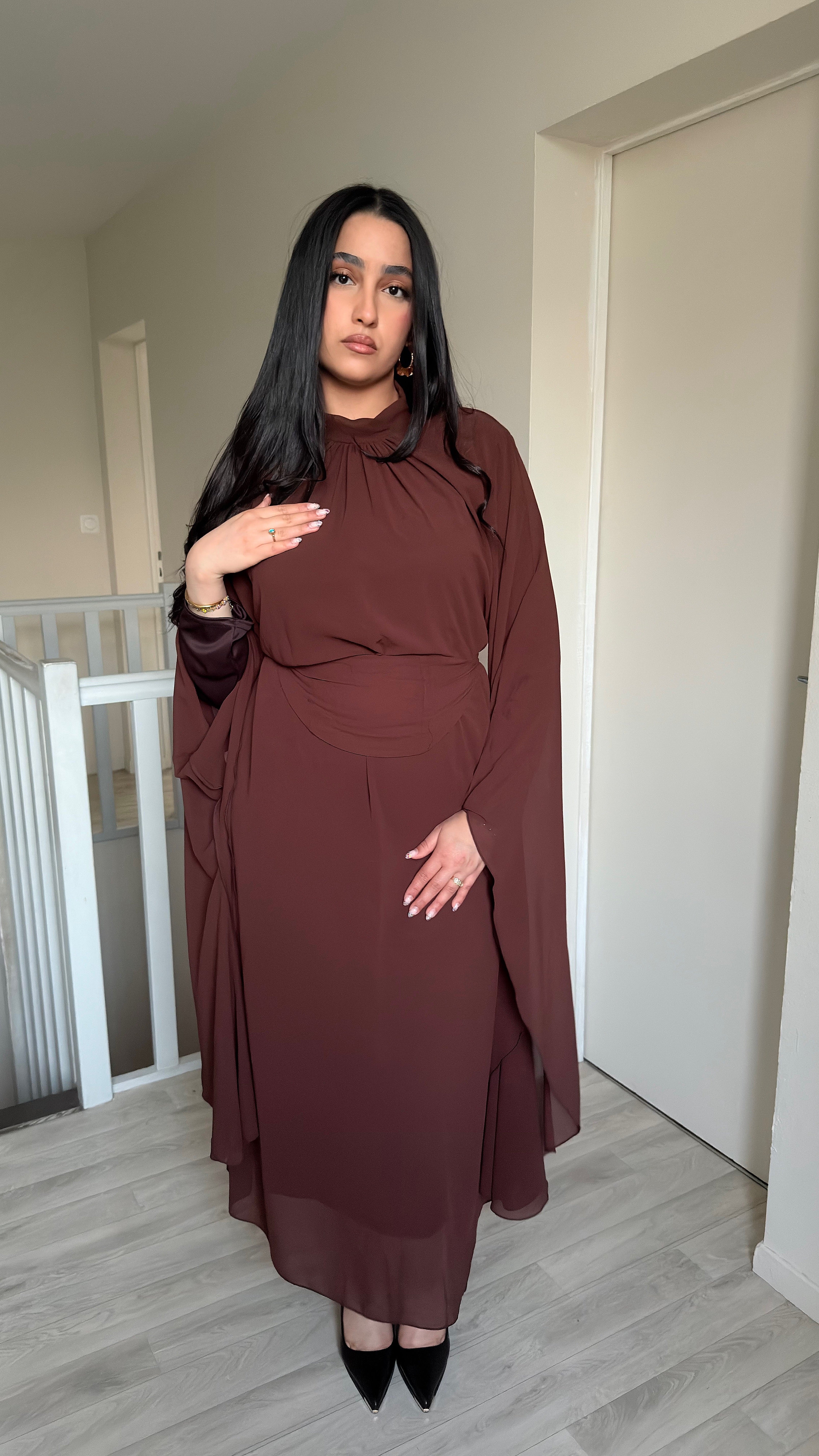 Robe Ymani chocolat