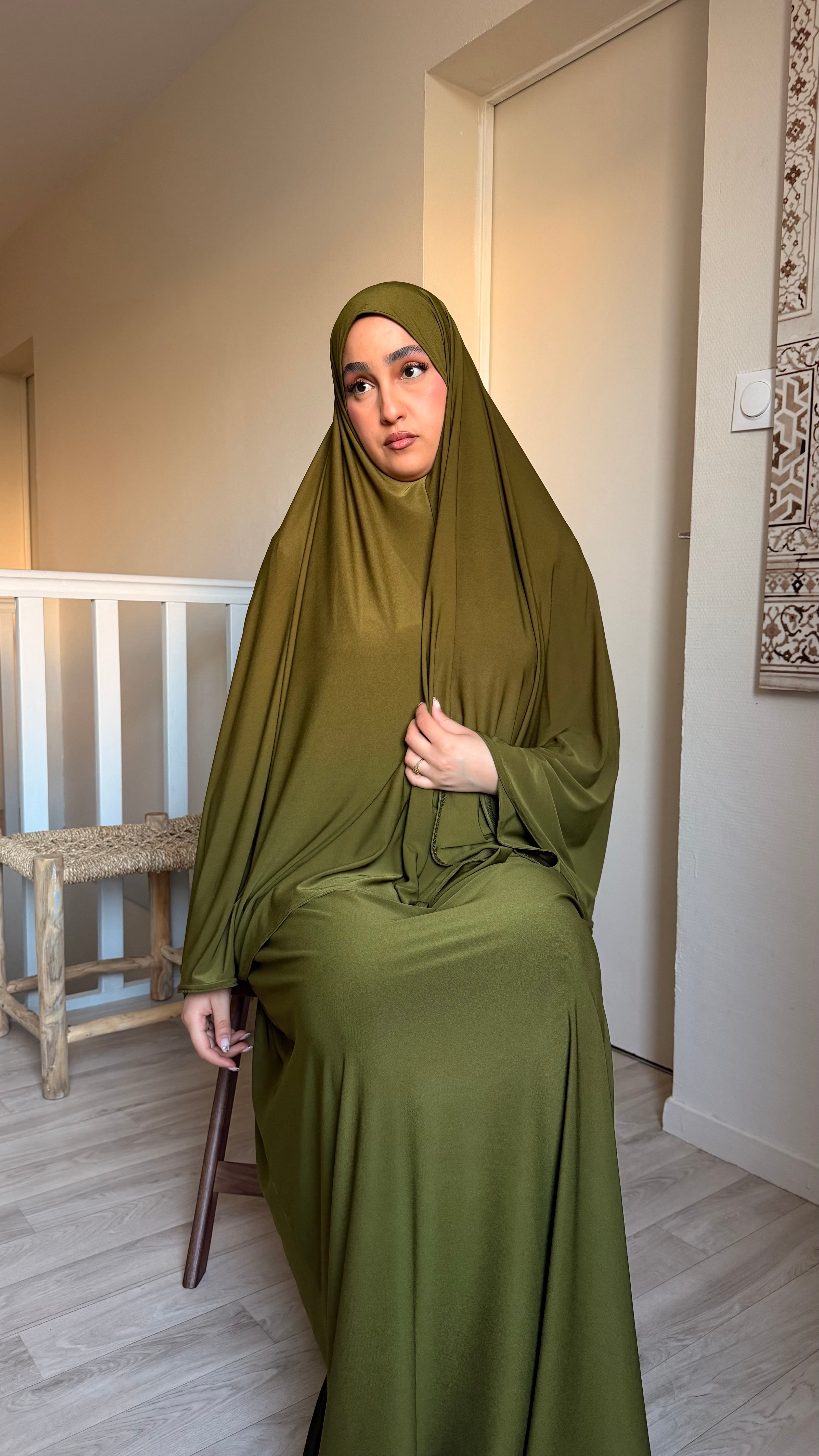 Ensemble Jaad vert olive